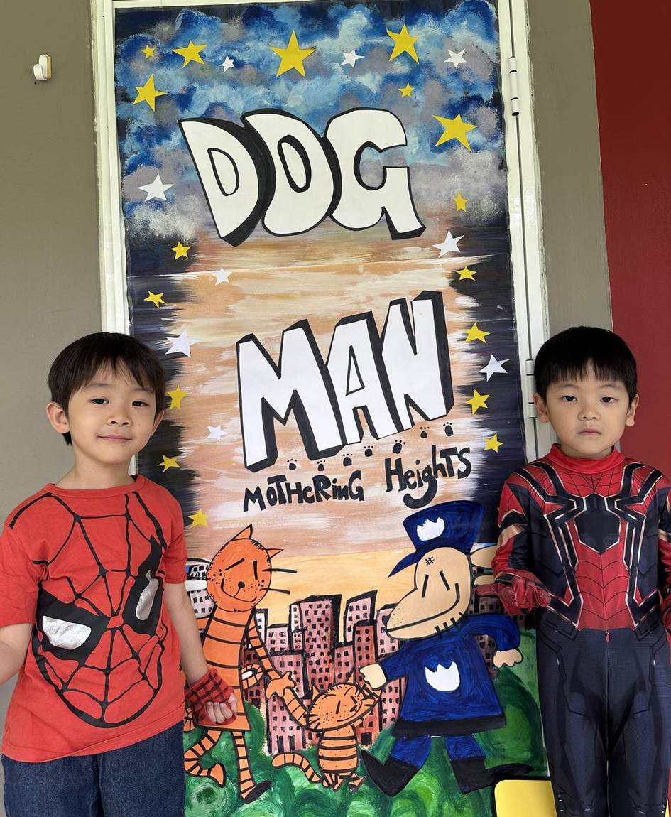 Students dressed as their favourite book characters for World Book Day